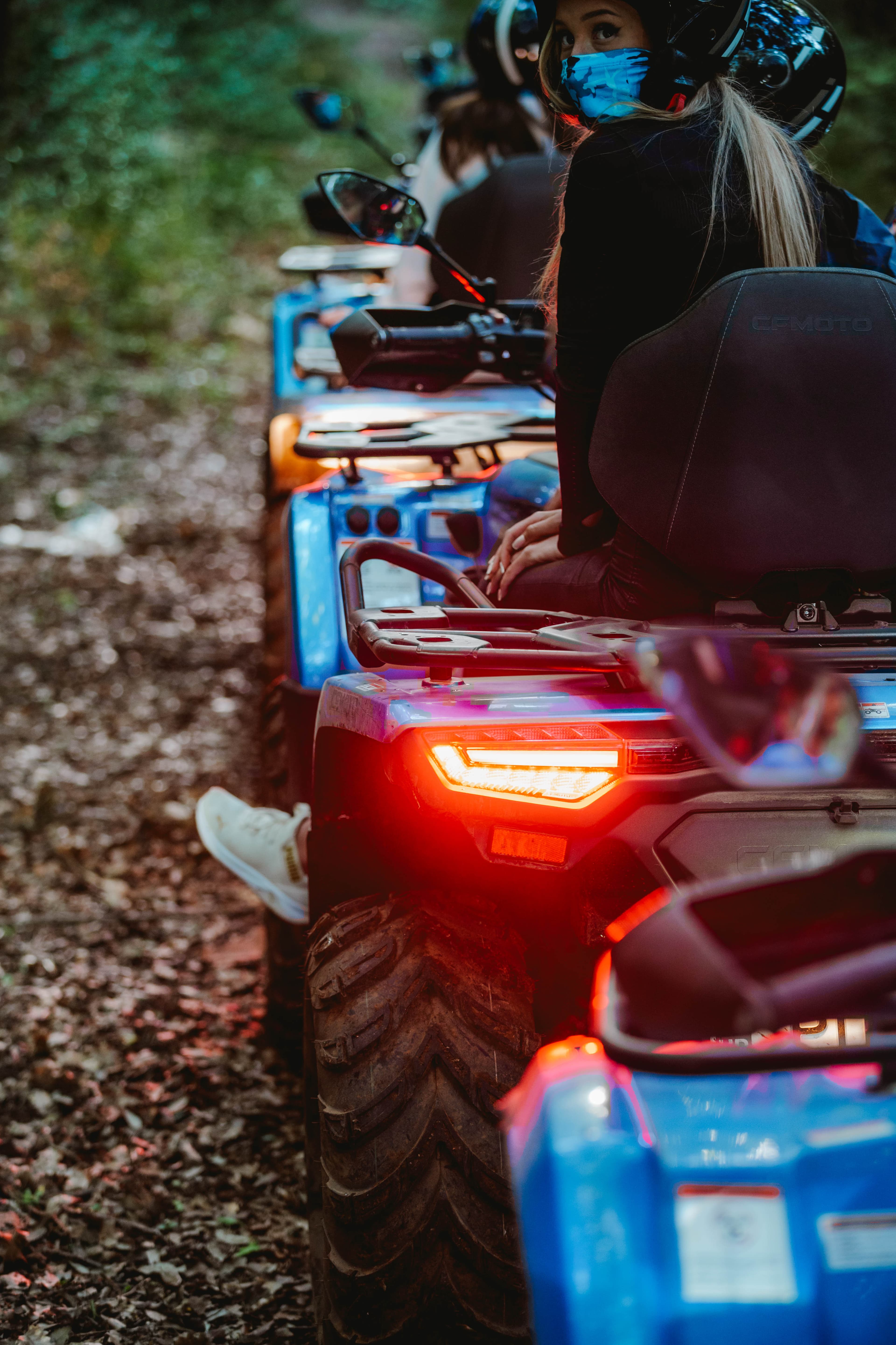 Guided quad tour discovering hidden gems