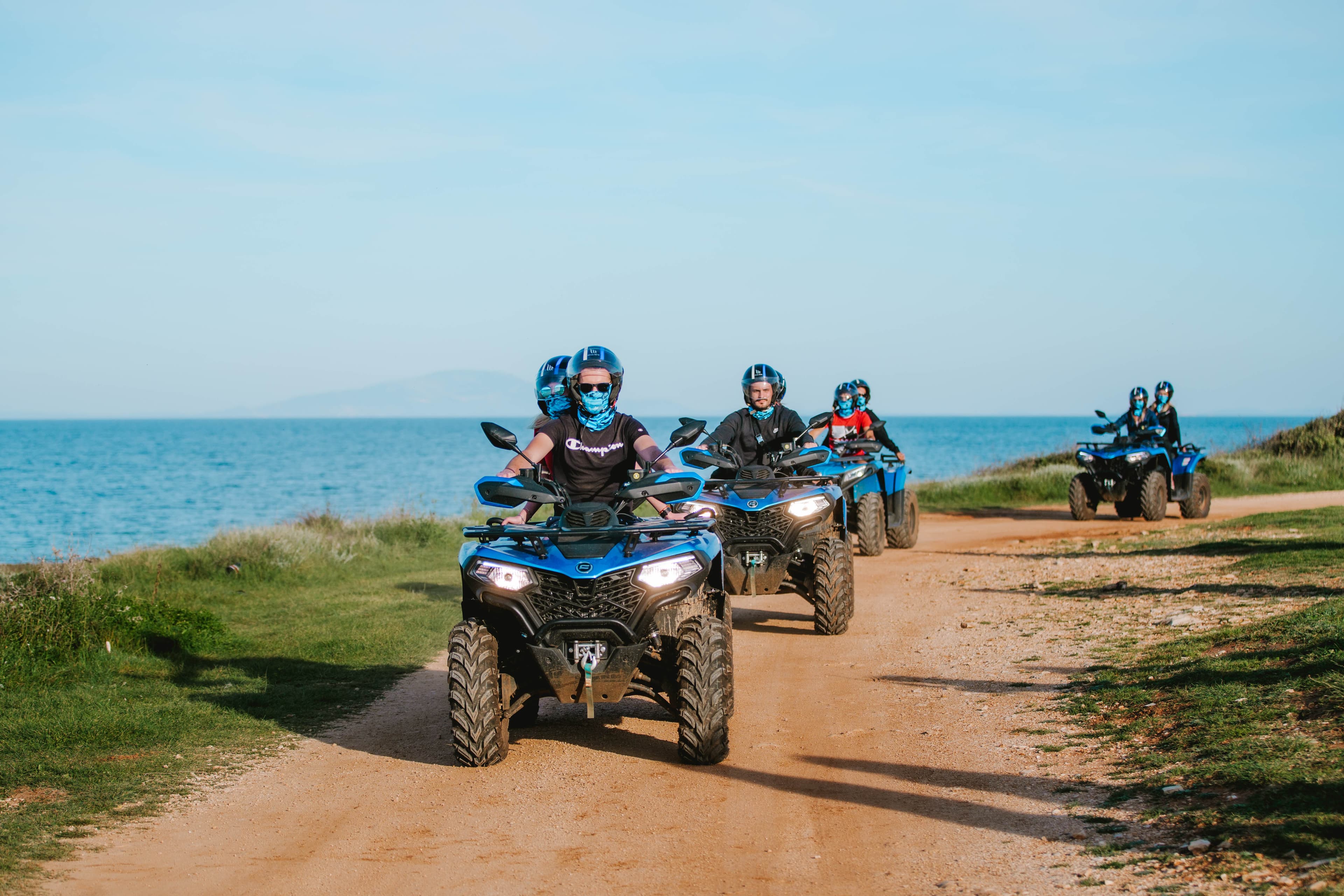 Coastal quad tour near Medulin