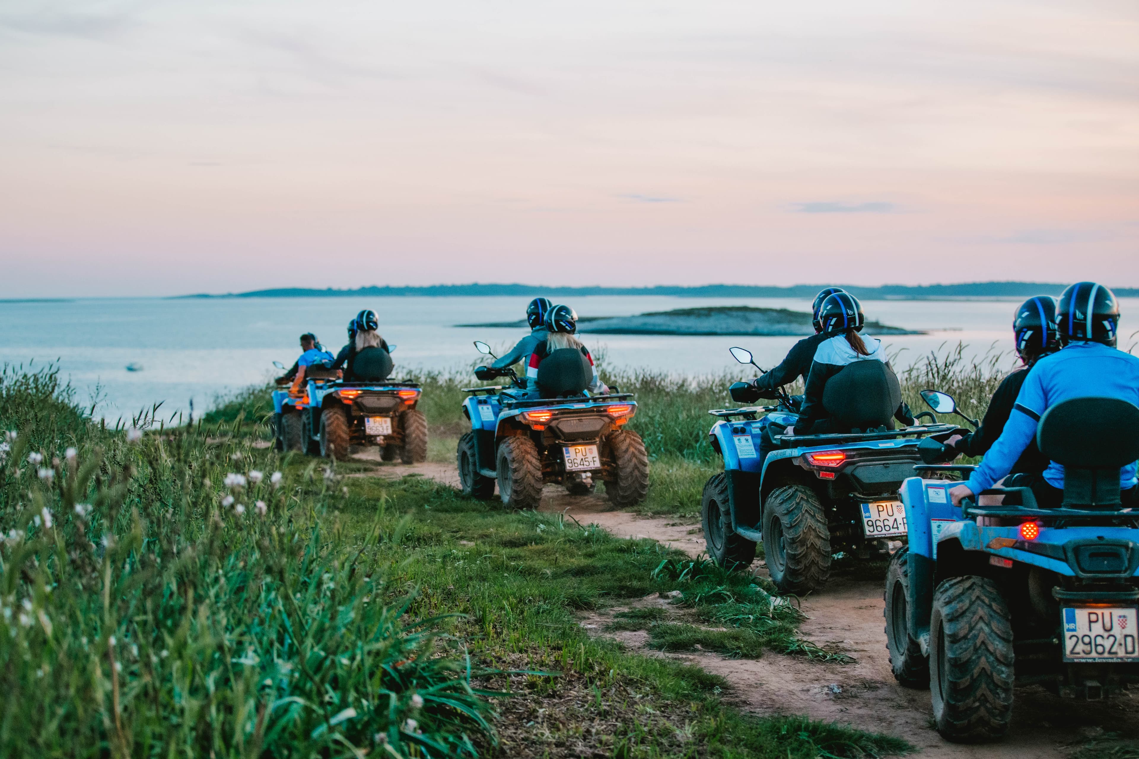 ATV exploration of the Istrian Riviera