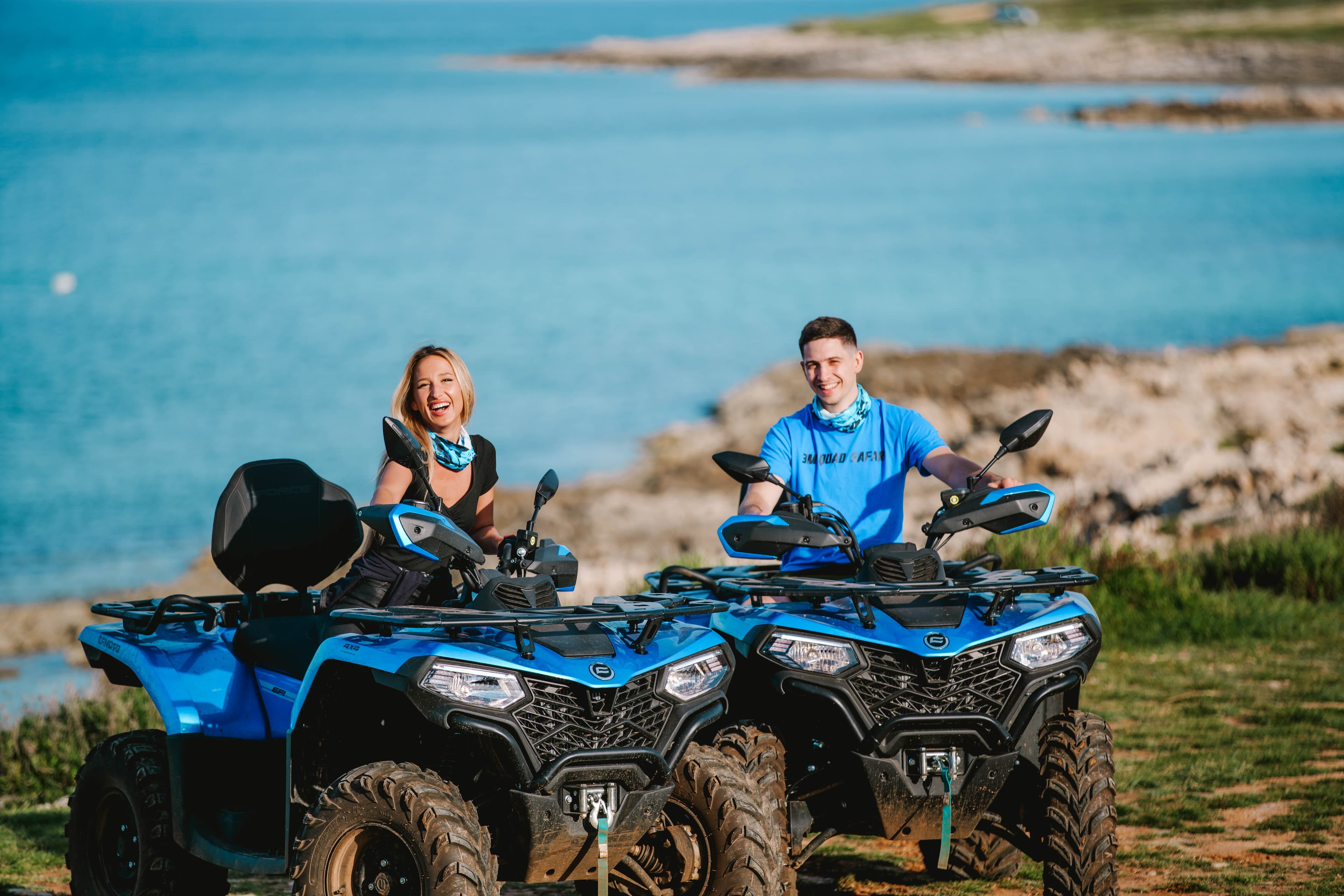 Quad bike excursion with breathtaking ocean views